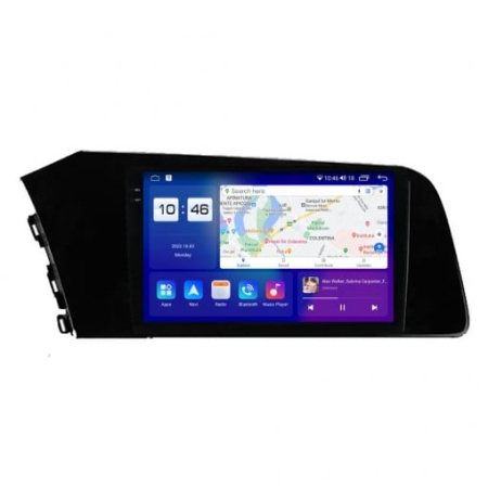 Navigatie Hyundai Elantra 7 2020 - 2024 Rezolutie 2K, Display QLED 9.5 inch, 4GB RAM si 64GB ROM, Android, Procesor Octacore, Slot sim 4G, Sunet DSP, Wireless Carplay si Android Auto, Camera Marsa [1]
