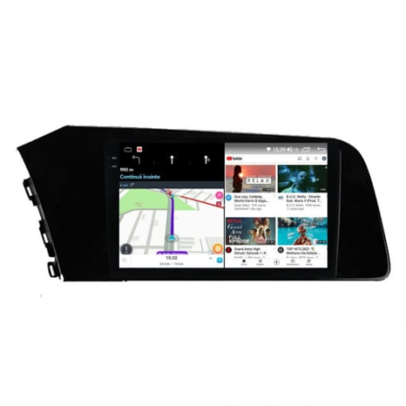 Navigatie Hyundai Elantra 7 2020 - 2024 Rezolutie 2K, Ecran QLED 9.5 inch, 8GB RAM si 128GB ROM, Android, Procesor Octacore, Slot sim 4G, Sunet DSP, Wireless Carplay [4]