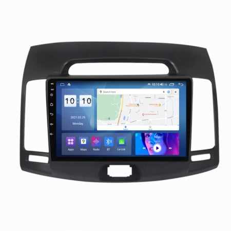 Navigatie dedicata Hyundai cu Android - Navigatie Hyundai Elantra din 2006 - 2012, Android 14, 2GB RAM si 32GB ROM, Display IPS 9 inch, Camera Marsarier, Internet, Aplicatii, Wi Fi, Usb, Bluetooth