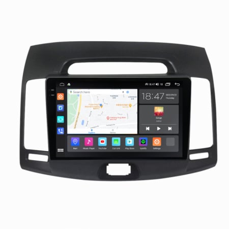 Navigatie Hyundai Elantra din 2006 - 2012 Android 14 , 4GB RAM , Procesor Quad Core , Wireless Carplay si Android auto , Display HD Touchscreen, Wi-Fi , Bluetooth, USB [3]