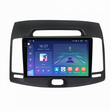 Elantra (2006 - 2012) - Navigatie Hyundai Elantra din 2006-2012, Rezolutie 2K, Ecran QLED 9.5 inch, 8GB RAM si 128GB ROM, Android, Procesor Octacore, Slot sim 4G, Sunet DSP, Wireless Carplay