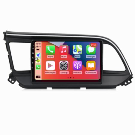 Navigatie Hyundai Elantra din 2015-2019,  Android 14 , 4GB RAM, Octacore, Slot Sim 4G, DSP, GPS, Wi-FI, Carplay, Android Auto, USB, Bluetooth, Waze, Touchscreen, 9 inch [2]