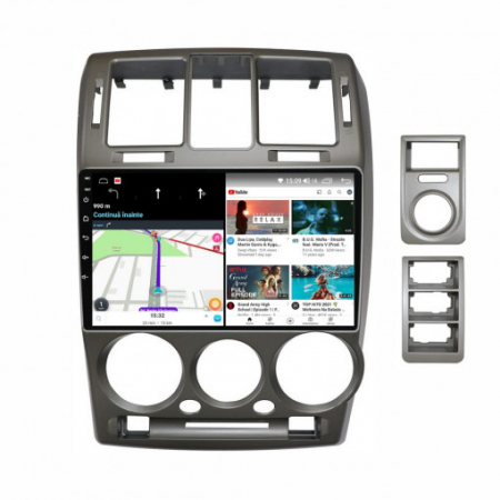 Navigatie Hyundai Getz 2002-2011 Android 14 , 4GB RAM , Procesor Quad Core , Wireless Carplay si Android auto , Display HD Touchscreen, Wi-Fi , Bluetooth, USB [3]