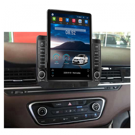 Navigatie Hyundai H1 din 2019+, Ecran TESLA 9.7 inch, 8 GB RAM si 128 GB ROM, Android 15, Slot Sim 4G, Procesor Octa Core, Carplay Wireless si Android auto, Procesor Sunet Digital DSP, Aplic [3]