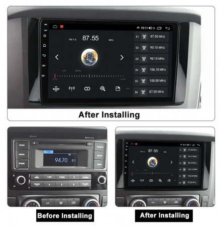 Navigatie Hyundai H350 2015-2021 Android 14 , 1GB RAM Carplay [2]