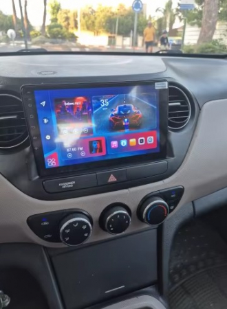 Navigatie Hyundai i10 din 2013-2017, Rezolutie 2K, Display QLED 9.5 inch, 4GB RAM si 64GB ROM, Android, Procesor Octacore, Slot sim 4G, Sunet DSP, Wireless Carplay si Android Auto, Camera Marsarier, U [4]