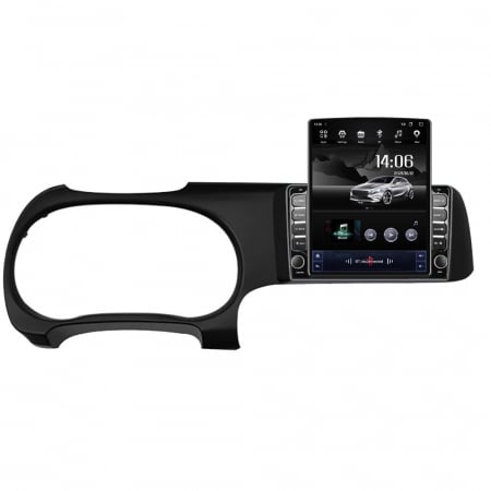 Navigatie dedicata Hyundai cu Android - Navigatie Hyundai i10 din 2019-2022, Display TESLA 9.5 inch, 2GB RAM si 32GB ROM, Wireless Carplay si Android Auto, Procesor Octacore, Slot sim 4G, Sunet DSP, Camera Marsarier, Bluetooth, USB, Wi Fi,