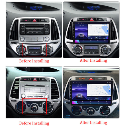 Navigatie  Hyundai i20 2012 - 2014 Android 14, 2GB RAM si 32GB ROM, Display IPS 9 inch, Camera Marsarier, Internet, Aplicatii, Wi Fi, Usb, Bluetooth [5]