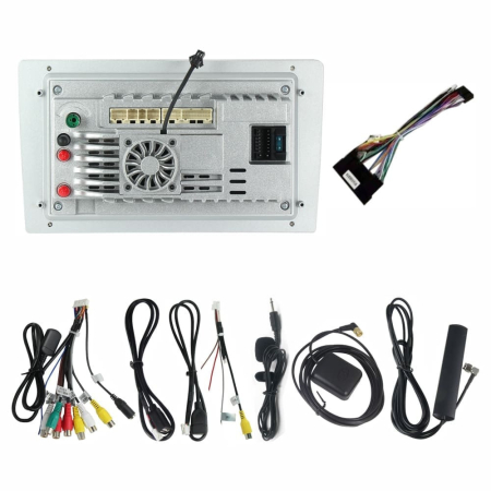 Navigatie  Hyundai i20 2012 - 2014 Rezolutie 2K, Ecran QLED 9.5 inch, 8GB RAM si 128GB ROM, Android, Procesor Octacore, Slot sim 4G, Sunet DSP, Wireless Carplay [3]