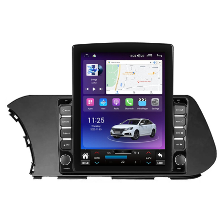 Navigatie Auto cu Android - Navigatie Hyundai i20 , 2020 - 2024 , Ecran TESLA 9.7 inch, 8 GB RAM si 128 GB ROM, Android 15, Slot Sim 4G, Procesor Octa Core, Carplay Wireless si Android auto, Procesor Sunet Digital DSP