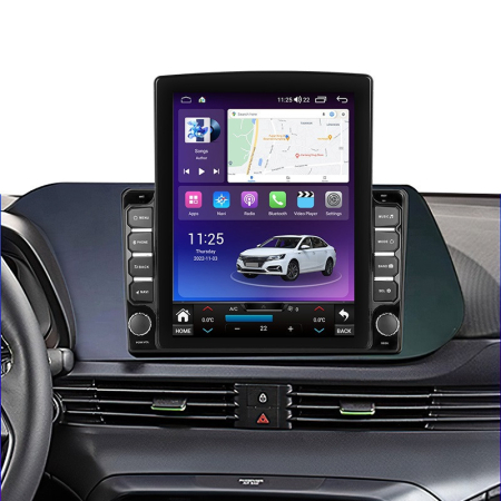 Navigatie Hyundai i20 , 2020 - 2024 , Ecran TESLA 9.7 inch, 8 GB RAM si 128 GB ROM, Android 15, Slot Sim 4G, Procesor Octa Core, Carplay Wireless si Android auto, Procesor Sunet Digital DSP [2]