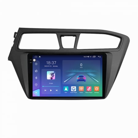 i20 (2015 - 2017) - Navigatie Hyundai i20 din 2015-2017, Rezolutie 2K, Ecran QLED 9.5 inch, 8GB RAM si 128GB ROM, Android, Procesor Octacore, Slot sim 4G, Sunet DSP, Wireless Carplay