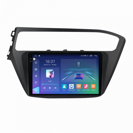 i20 (2017 - 2018) - Navigatie Hyundai i20 din 2017-2018, Rezolutie 2K, Ecran QLED 9.5 inch, 8GB RAM si 128GB ROM, Android, Procesor Octacore, Slot sim 4G, Sunet DSP, Wireless Carplay