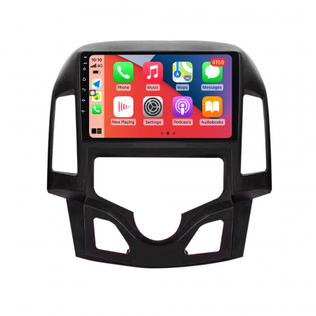 HYUNDAI - Navigatie Auto Android Hyundai i30 din 2007-2012, 4GB RAM si 32GB ROM, Display QLED 9 inch, Wireless Carplay si Android Auto, Procesor Octacore, Slot sim 4G, Sunet DSP, Camera Marsarier, Bluetooth, USB, Wi Fi, Ra