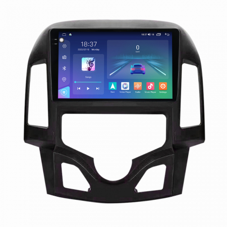 Navigatie Hyundai i30 din 2007-2012, Rezolutie 2K, Ecran QLED 9.5 inch, 8GB RAM si 128GB ROM, Android, Procesor Octacore, Slot sim 4G, Sunet DSP, Wireless Carplay [1]