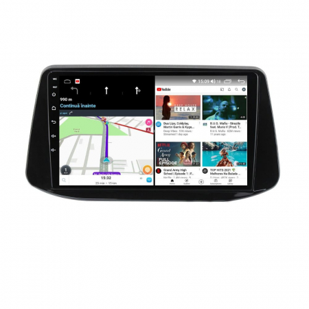 Navigatie Hyundai i30 din 2017-2021,  Android 14 , 4GB RAM, Octacore, Slot Sim 4G, DSP, GPS, Wi-FI, Carplay, Android Auto, USB, Bluetooth, Waze, Touchscreen, 9 inch [2]