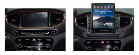 Navigatie Hyundai Ioniq 2016 - 2022 , Ecran TESLA 9.7 inch, 8 GB RAM si 128 GB ROM, Android 15, Slot Sim 4G, Procesor Octa Core, Carplay Wireless si Android auto, Procesor Sunet Digital DSP [3]