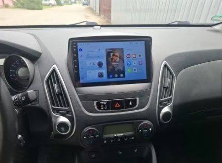 Navigatie Hyundai ix 35 din 2009 - 2015, 8GB RAM si 128GB ROM, Ecran QLED 9 inch, Android 14, Procesor Octacore, Slot sim 4G, Sunet DSP, Wireless Carplay si Android Auto, Camera Marsarier [6]