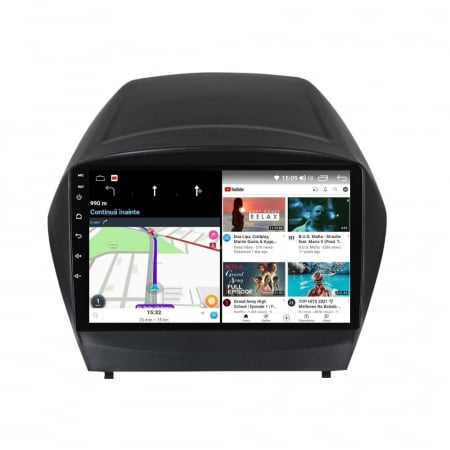 Navigatie Hyundai ix35 din 2009-2015 Android 14 , 4GB RAM , Procesor Quad Core , Wireless Carplay si Android auto , Display HD Touchscreen, Wi-Fi , Bluetooth, USB [1]