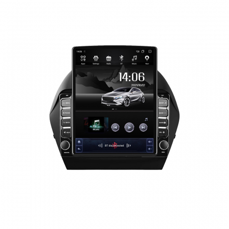 Navigatie Hyundai ix35 din 2009-2015, Display TESLA 9.5 inch, 2GB RAM si 32GB ROM, Wireless Carplay si Android Auto, Procesor Octacore, Slot sim 4G, Sunet DSP, Camera Marsarier, Bluetooth, USB, Wi Fi, [2]