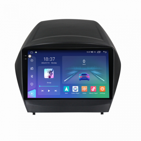 HYUNDAI - Navigatie Auto Android Hyundai ix35 din 2009-2015, Rezolutie 2K, Display QLED 9.5 inch, 4GB RAM si 64GB ROM, Android, Procesor Octacore, Slot sim 4G, Sunet DSP, Wireless Carplay si Android Auto, Camera Marsarier,