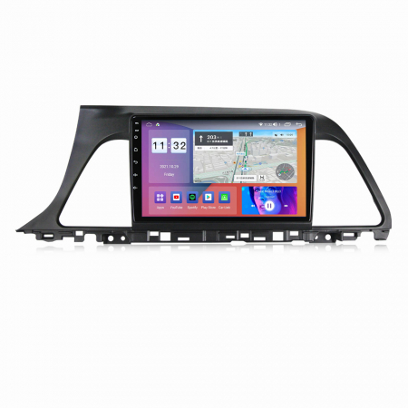 Navigatie Hyundai Sonata 9 din 2015 - 2018, Android 14, 2GB RAM si 32GB ROM, Display IPS 9 inch, Camera Marsarier, Internet, Aplicatii, Wi Fi, Usb, Bluetooth [2]