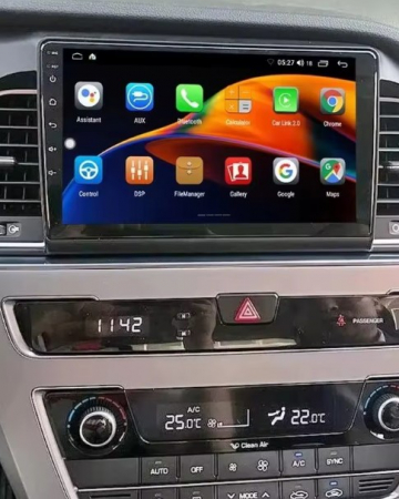 Navigatie Hyundai Sonata 9 din 2015-2018, Android 14, Wireless Carplay si Android Auto, 2GB RAM si 32GB ROM, Display IPS 9 inch, Camera Marsarier, Internet, Aplicatii, Wi Fi, Usb, Bluetooth [7]