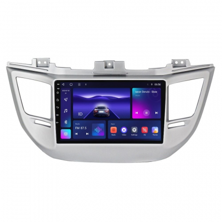 Navigatie Hyundai Tucson ( 2014 - 2018 ) , 4GB RAM si 64GB ROM, Ecran QLED 9 inch, Android 14, Procesor Octacore, Slot sim 4G, Sunet DSP, Wireless Carplay si Android Auto, Camera Marsarier [1]