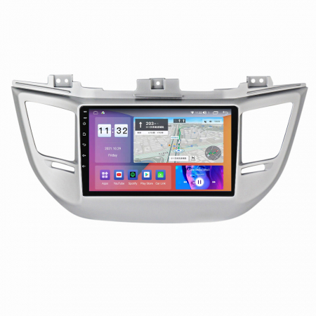Navigatie Hyundai Tucson din 2014 - 2018, 8 GB RAM si 128 GB ROM, Slot Sim 5G, Procesor Octa Core, Carplay integrat, Procesor Sunet Digital DSP, Android, Aplicatii, Usb, Wi Fi, Bluetooth [3]