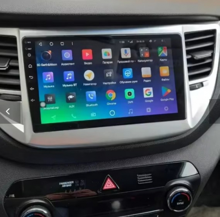 Navigatie Hyundai Tucson din 2014-2018, Rezolutie 2K, Display QLED 9.5 inch, 4GB RAM si 64GB ROM, Android, Procesor Octacore, Slot sim 4G, Sunet DSP, Wireless Carplay si Android Auto, Camera Marsarier [4]