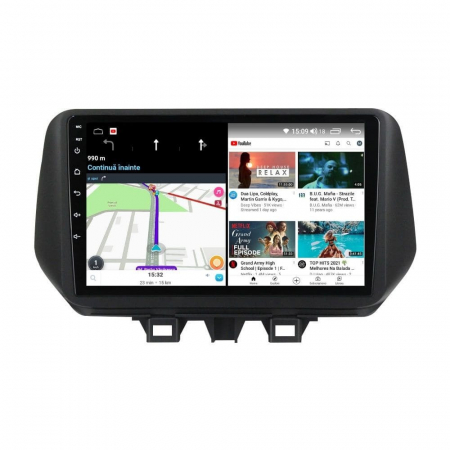 Navigatie Hyundai Tucson din 2018-2022, Android 14, Wireless Carplay si Android Auto, 2GB RAM si 32GB ROM, Display IPS 9 inch, Camera Marsarier, Internet, Aplicatii, Wi Fi, Usb, Bluetooth [2]