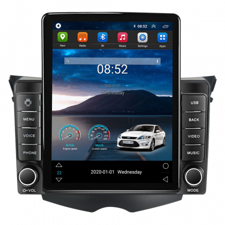 Navigatie Auto cu Android - Navigatie Hyundai Veloster 2011-2017 Ecran TESLA 9.7 inch, 8 GB RAM si 128 GB ROM, Android 15, Slot Sim 4G, Procesor Octa Core, Carplay Wireless si Android auto, Procesor Sunet Digital DSP