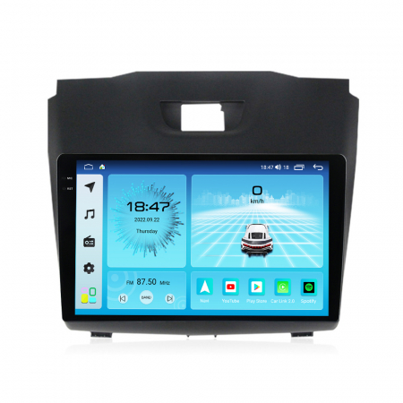 Navigatie Isuzu D MAX din 2012-2019, Rezolutie 2K, Display QLED 9.5 inch, 4GB RAM si 64GB ROM, Android, Procesor Octacore, Slot sim 4G, Sunet DSP, Wireless Carplay si Android Auto, Camera Marsarier, U [3]