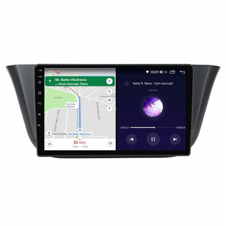 Navigatie Iveco Daily din 2013 - 2021, Rezolutie 2K, Ecran QLED 9.5 inch, 8GB RAM si 128GB ROM, Android, Procesor Octacore, Slot sim 4G, Sunet DSP, Wireless Carplay [2]