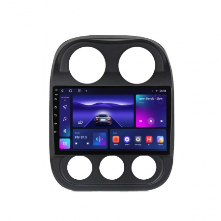 Navigatie Jeep Compass  2010-2016 Android 14 , 4GB RAM , Procesor Quad Core , Wireless Carplay si Android auto , Display HD Touchscreen, Wi-Fi , Bluetooth, USB [1]