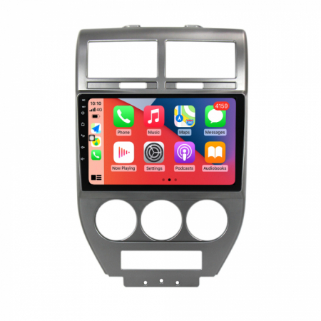 Navigatie Jeep Compass din 2006-2010 Android 14 , 4GB RAM , Procesor Quad Core , Wireless Carplay si Android auto , Display HD Touchscreen, Wi-Fi , Bluetooth, USB [4]