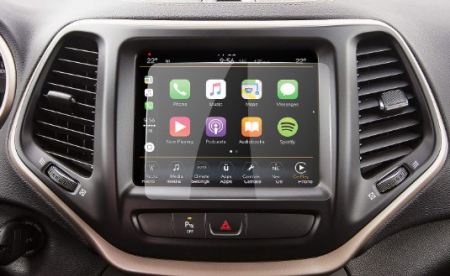 Navigatie Jeep Grand Cherokee ( 2014 - 2020 ) Android 14 , 4GB RAM , Procesor Quad Core , Wireless Carplay si Android auto , Display HD Touchscreen, Wi-Fi , Bluetooth, USB [3]