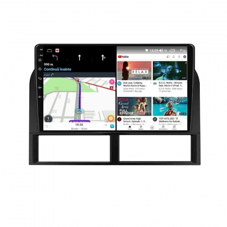 Navigatie Jeep Grand Cherokee din 1999-2005,  Android 14 , 4GB RAM, Octacore, Slot Sim 4G, DSP, GPS, Wi-FI, Carplay, Android Auto, USB, Bluetooth, Waze, Touchscreen, 9 inch [3]