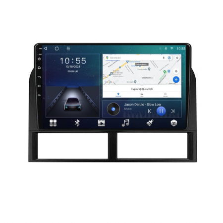 Navigatie Jeep Grand Cherokee din 1999-2005,  Android 14 , 4GB RAM, Octacore, Slot Sim 4G, DSP, GPS, Wi-FI, Carplay, Android Auto, USB, Bluetooth, Waze, Touchscreen, 9 inch [2]