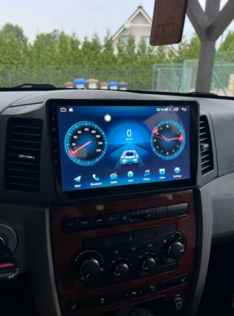 Navigatie Jeep Grand Cherokee din 1999-2005,  Android 14 , 4GB RAM, Octacore, Slot Sim 4G, DSP, GPS, Wi-FI, Carplay, Android Auto, USB, Bluetooth, Waze, Touchscreen, 9 inch [7]