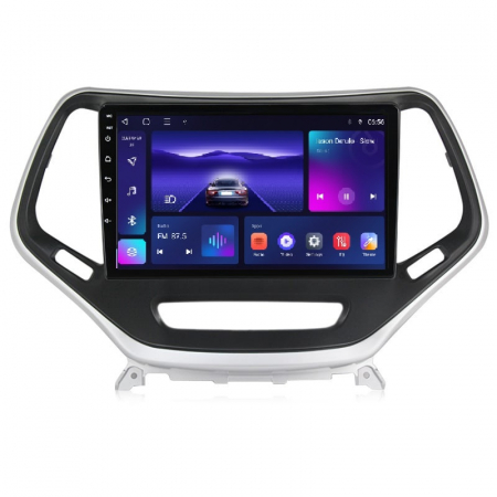 Navigatie Jeep Grand Cherokee din 2014-2020, Android 14 , 4GB RAM, Octacore, Slot Sim 4G, DSP, GPS, Wi-FI, Carplay, Android Auto, USB, Bluetooth, Waze, Touchscreen, 9 inch [1]