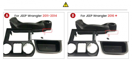 Navigatie Jeep Wrangler din 2011 - 2018, 4GB RAM si 64GB ROM, Ecran QLED 9 inch, Android 14, Procesor Octacore, Slot sim 4G, Sunet DSP, Wireless Carplay si Android Auto, Camera Marsarier [1]