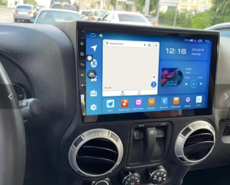 Navigatie Jeep Wrangler din 2011 - 2018 ,Android 14, 2GB RAM si 32GB ROM, Display IPS 9 inch, Camera Marsarier, Internet, Aplicatii, Wi Fi, Usb, Bluetooth [4]