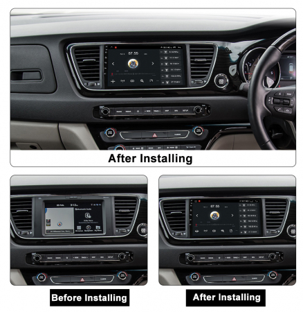 Navigatie Kia Carnival 2014 - 2020 Android 14 , 4GB RAM+32GB ROM QLED [3]
