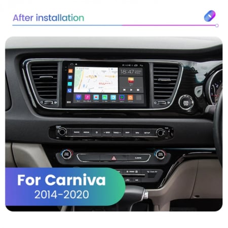 Navigatie Kia Carnival 2014-2020 Android 14 , 4GB RAM , Procesor Quad Core , Wireless Carplay si Android auto , Display HD Touchscreen, Wi-Fi , Bluetooth, USB [3]