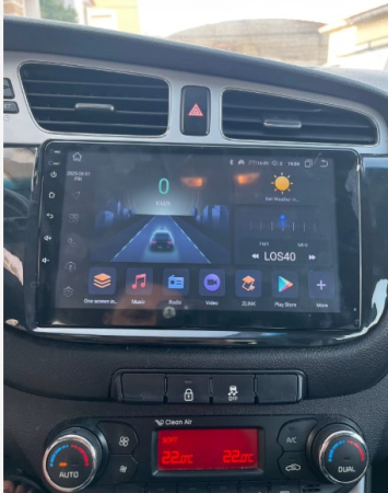 Navigatie Kia Ceed din 2012-2020, Rezolutie 2K, Display QLED 9.5 inch, 4GB RAM si 64GB ROM, Android, Procesor Octacore, Slot sim 4G, Sunet DSP, Wireless Carplay si Android Auto, Camera Marsarier, USB, [6]
