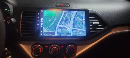Navigatie Kia Morning 2011-2017 Android 14 , 4GB RAM , Procesor Quad Core , Wireless Carplay si Android auto , Display HD Touchscreen, Wi-Fi , Bluetooth, USB [7]