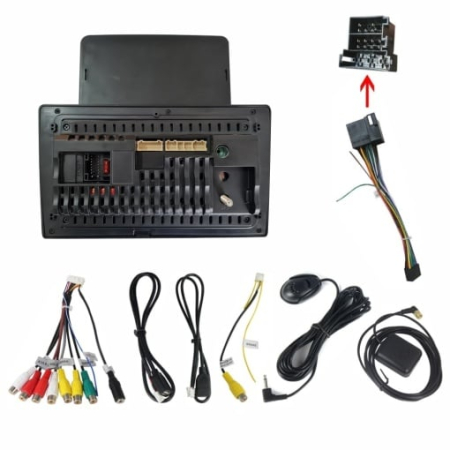 Navigatie Kia Rio 2  2005 - 2011 , Android 14 , 4GB RAM Ecran Tesla 9.7 inch , Procesor Octacore, Slot sim 4G, Sunet DSP, Wireless Carplay si Android Auto [4]