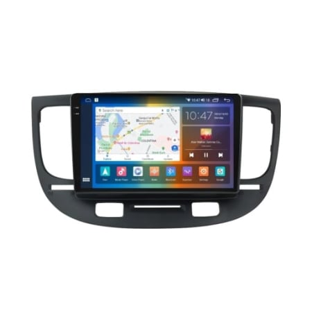 Navigatie Kia Rio 2  2005 - 2011  Rezolutie 2K, Display QLED 9.5 inch, 4GB RAM si 64GB ROM, Android, Procesor Octacore, Slot sim 4G, Sunet DSP, Wireless Carplay si Android Auto, Camera Marsa [2]