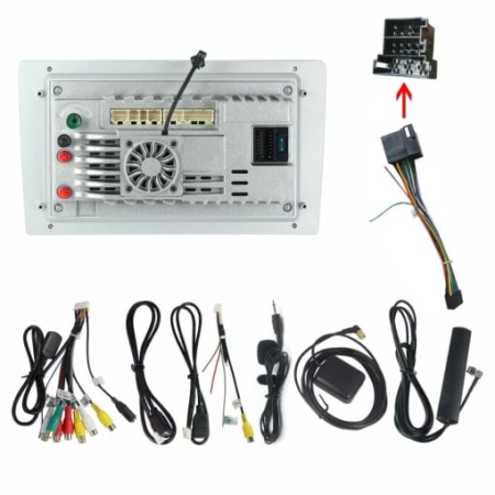 Navigatie Kia Rio 2  2005 - 2011 Rezolutie 2K, Ecran QLED 9.5 inch, 8GB RAM si 128GB ROM, Android, Procesor Octacore, Slot sim 4G, Sunet DSP, Wireless Carplay [4]